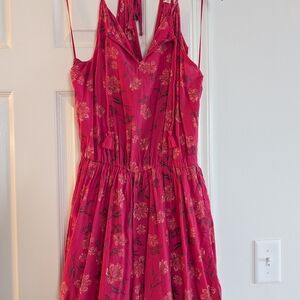 Hollister Pink Floral Romper